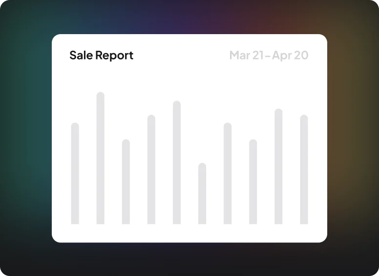 Dashboard view of order management